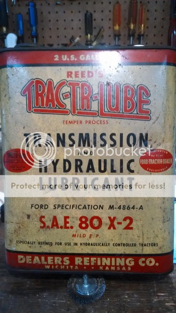 Re Gear oil can Pics that may interest TOH