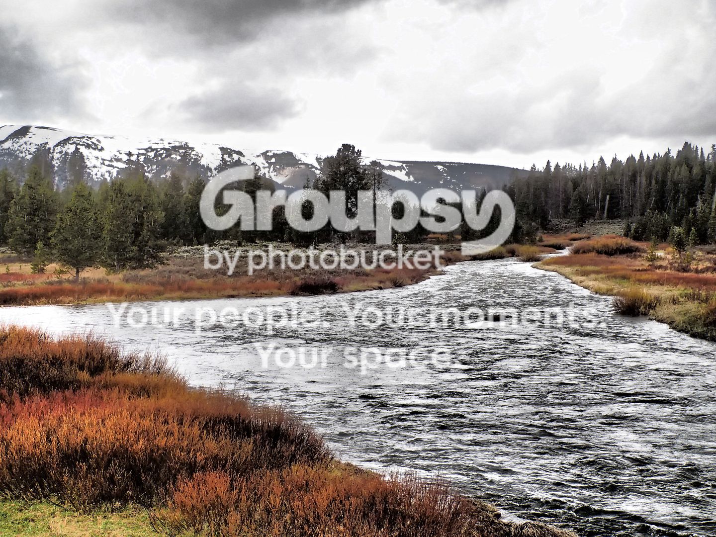 Gardner River at Indian Creek Confluence
